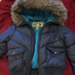 Cropped winter jacket